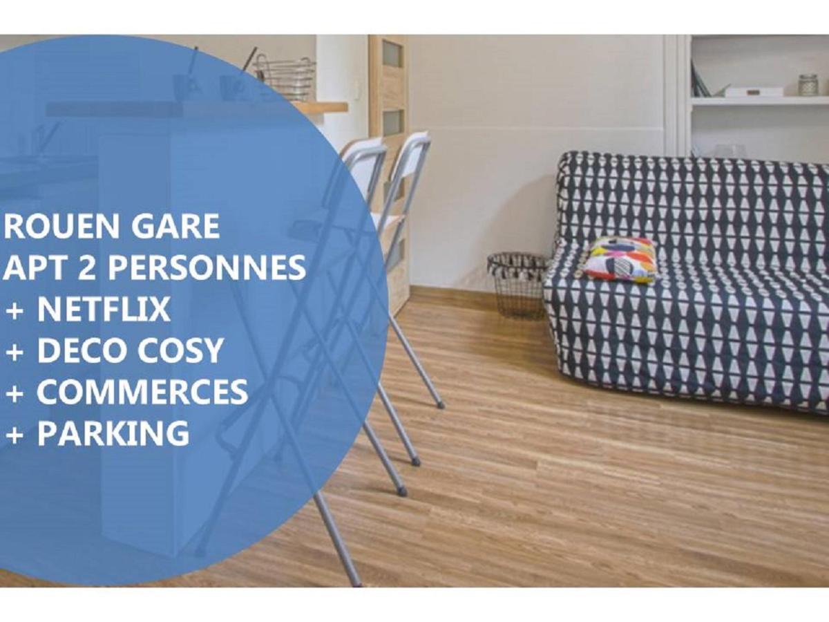 Ferienwohnung CosyRouen Gare Exterior foto